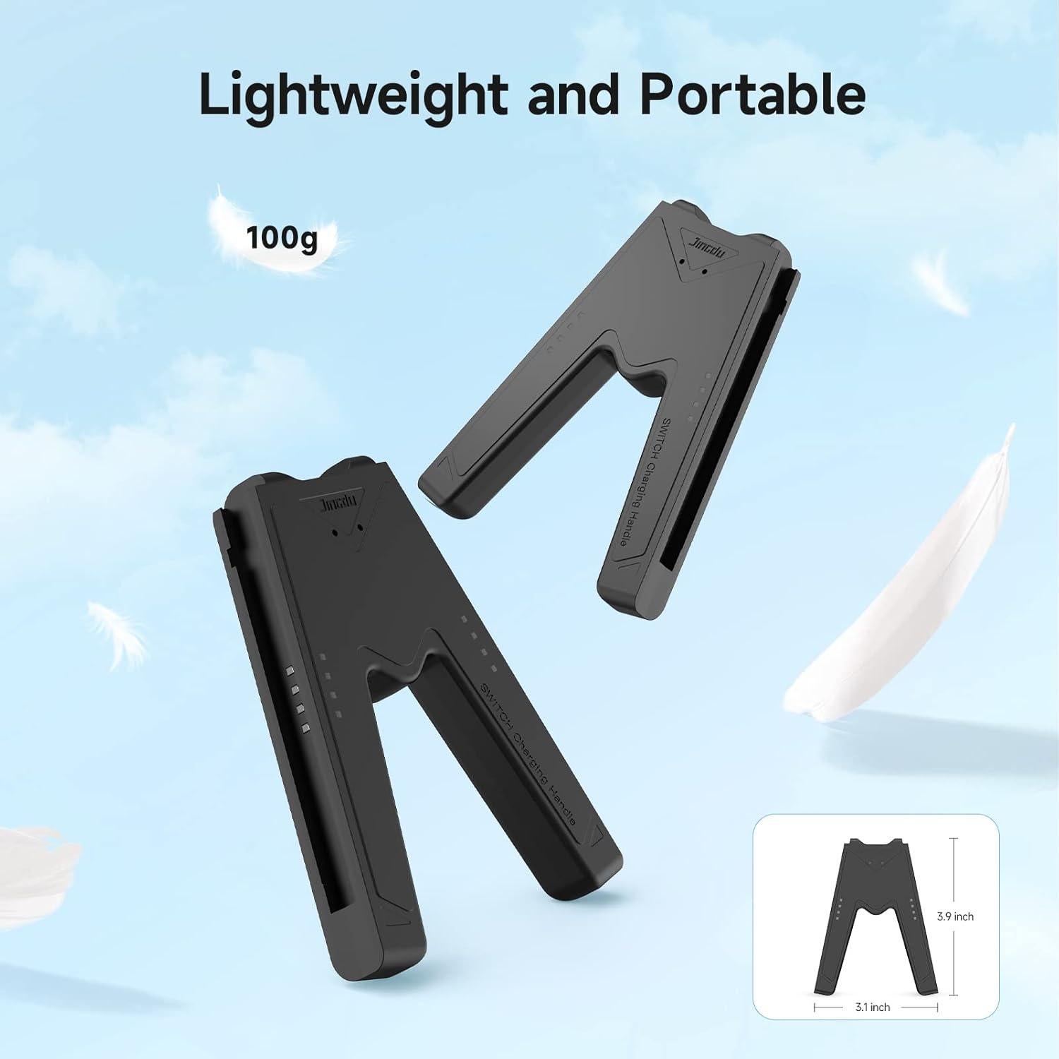 Grip de Carga Joy-Con JINGDU para Nintendo Switch OLED