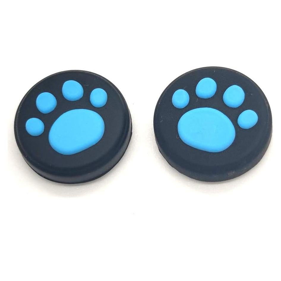 2 Tapas Silicona Joystick Ambertown Gato Azul para Switch