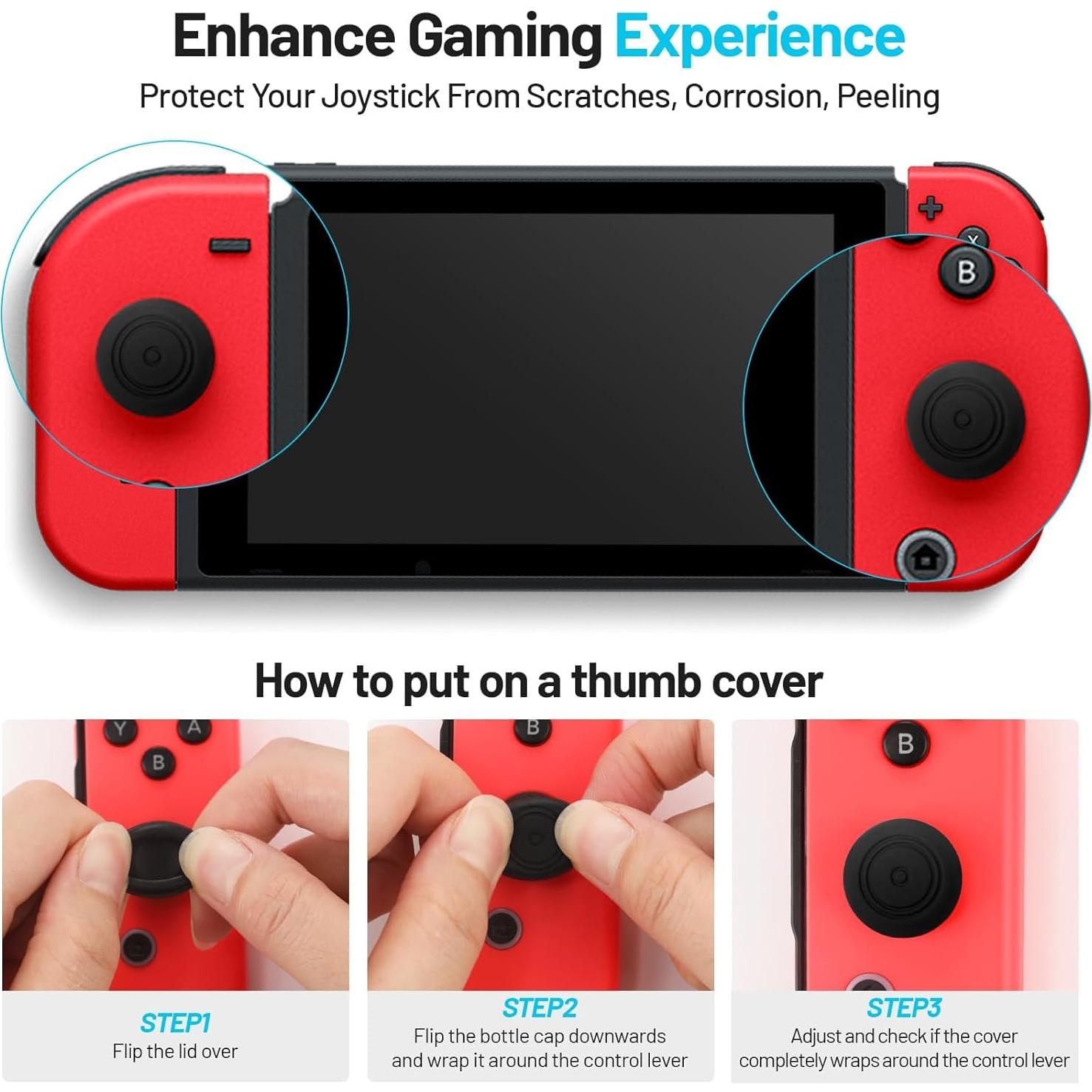 Joystick Reemplazo Cverny para Nintendo Switch Lite/OLED