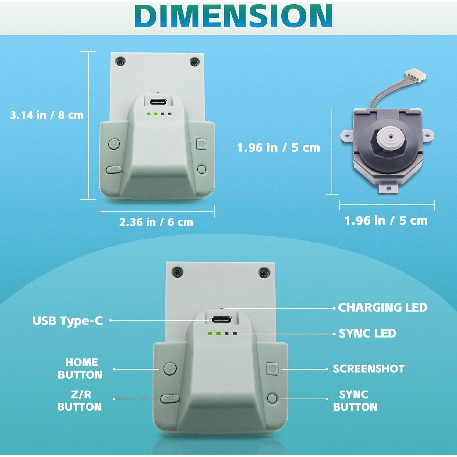 Kit Modificación Controlador N64 Intec Gaming - Compatible Switch