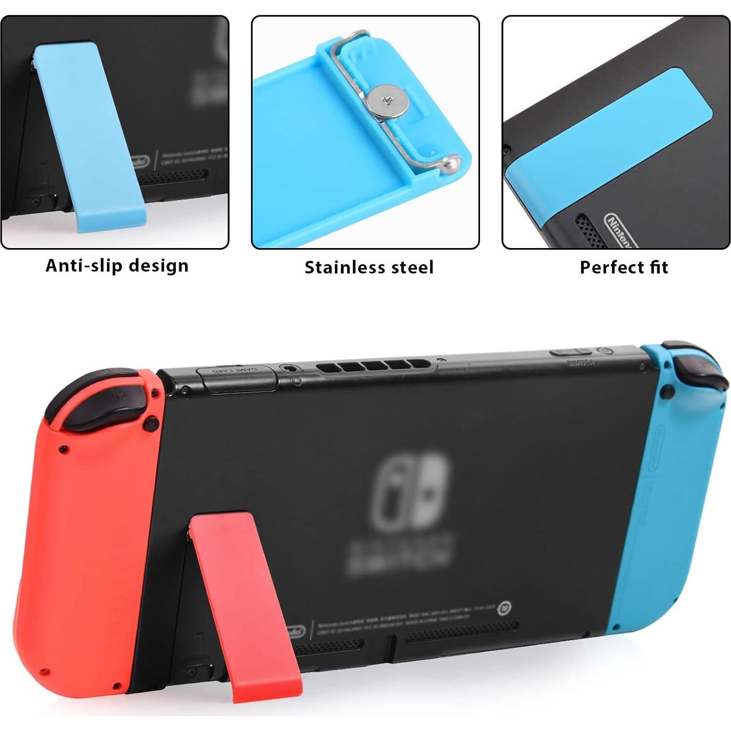 Soporte LONANDY para Nintendo Switch + 2 Empuñaduras