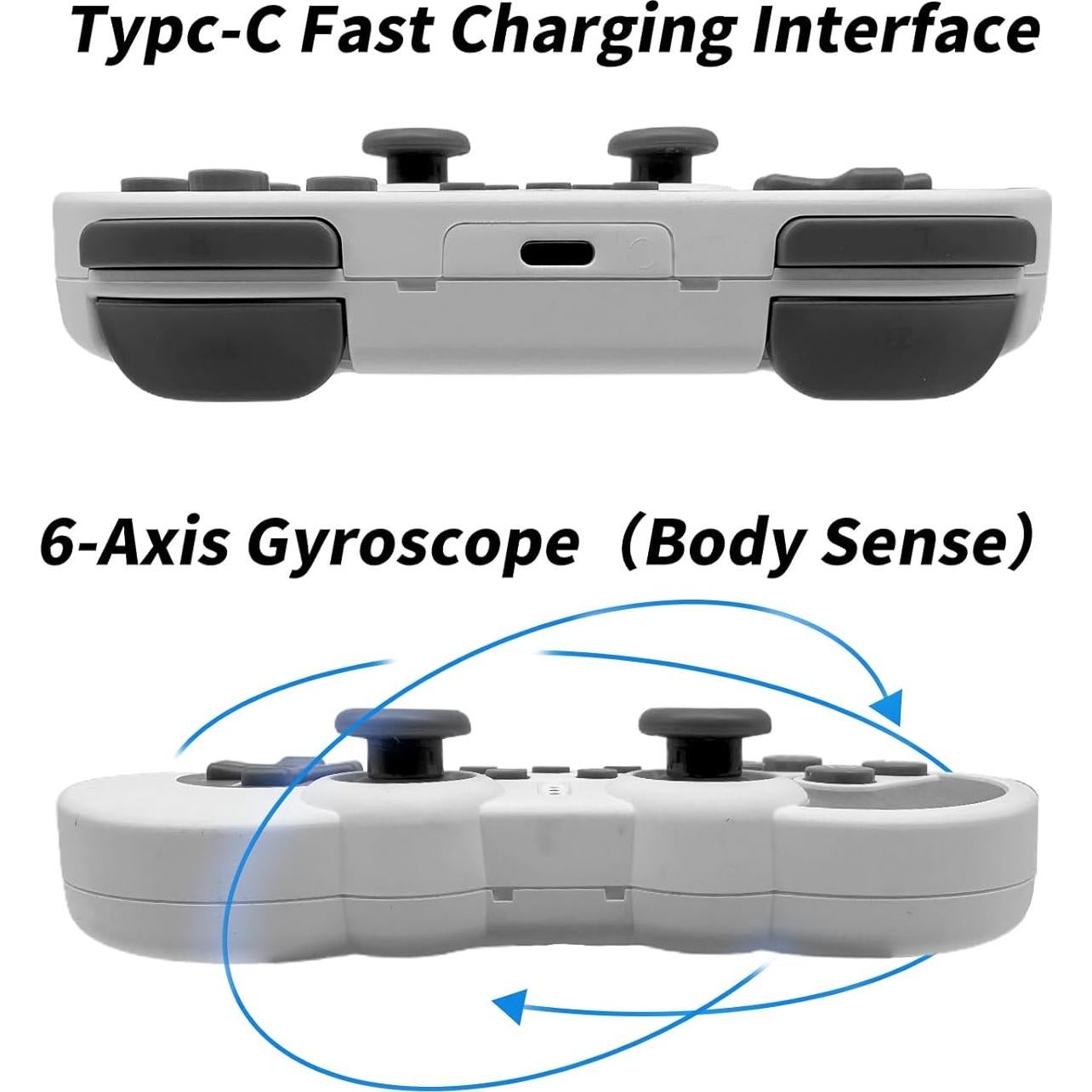 Controlador Inalámbrico COIORVIS Pro para Switch y PC
