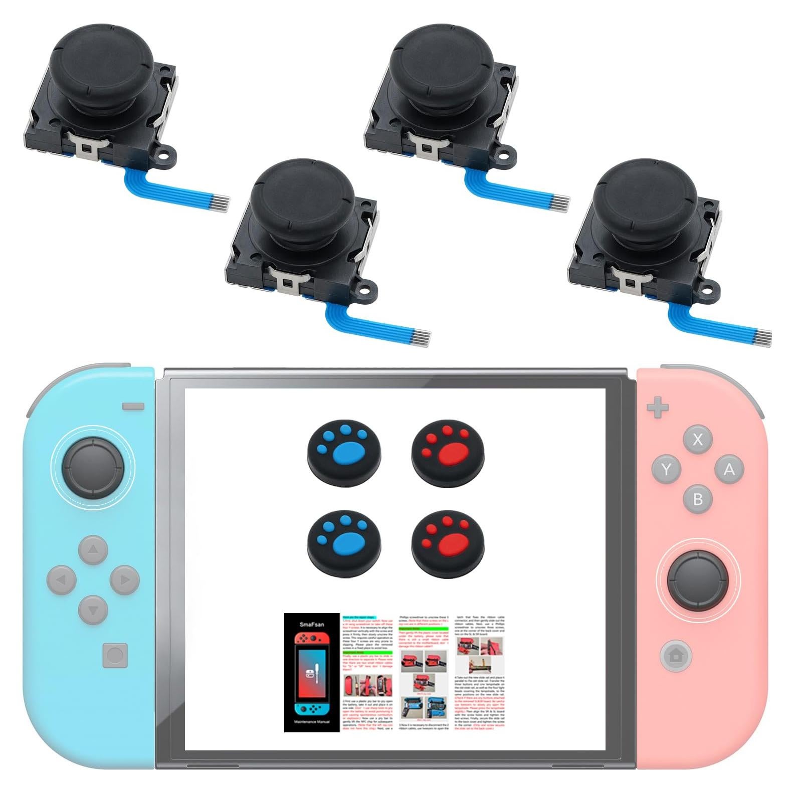 Kit Reparación Joystick SmaFsan para Nintendo Switch