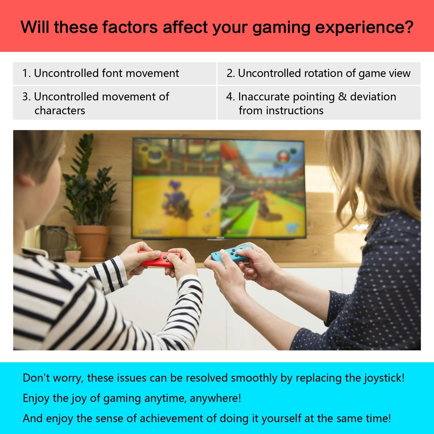 Kit Reparación Joystick SmaFsan para Nintendo Switch