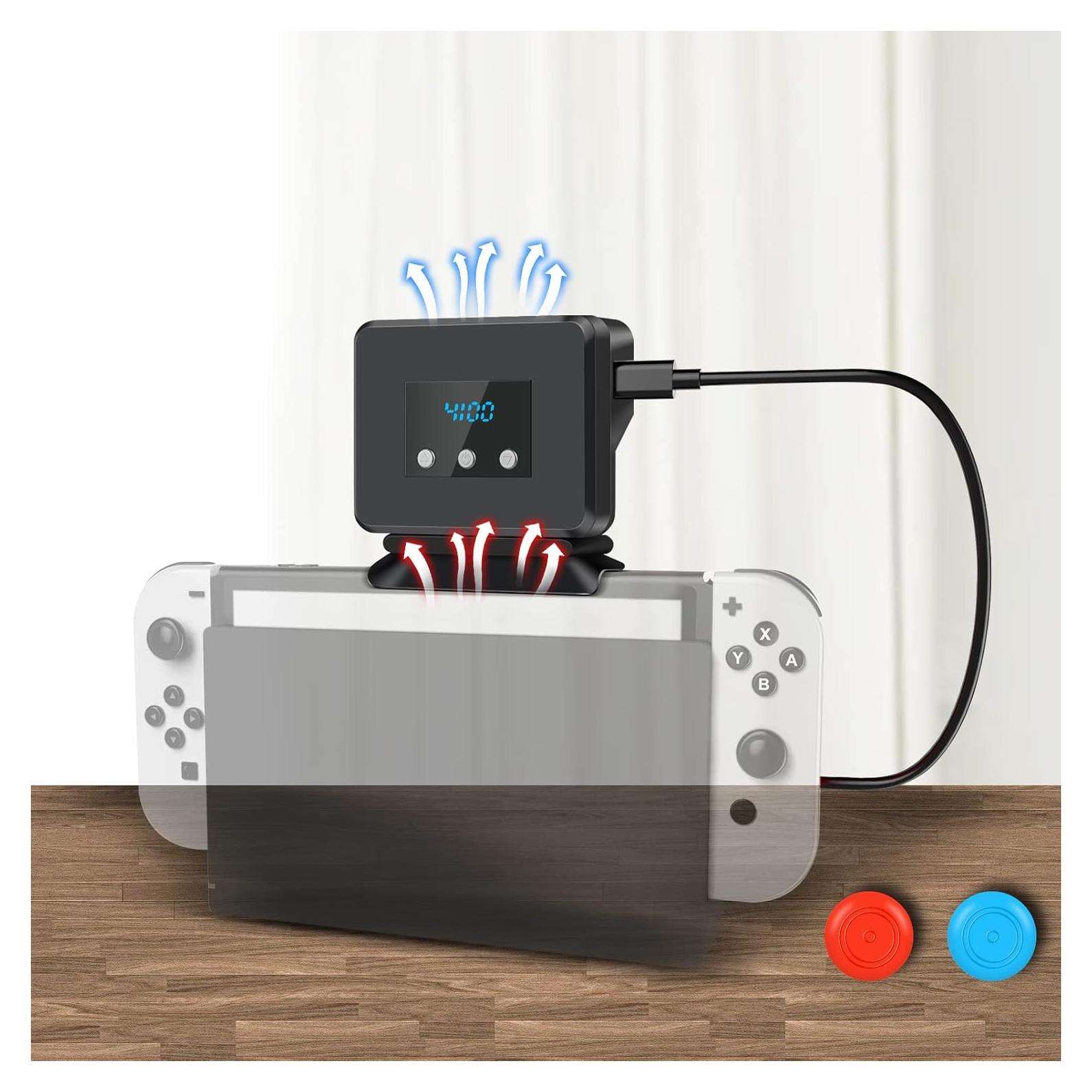 Ventilador de Enfriamiento para Nintendo Switch Xishwon-X2, Ajustable