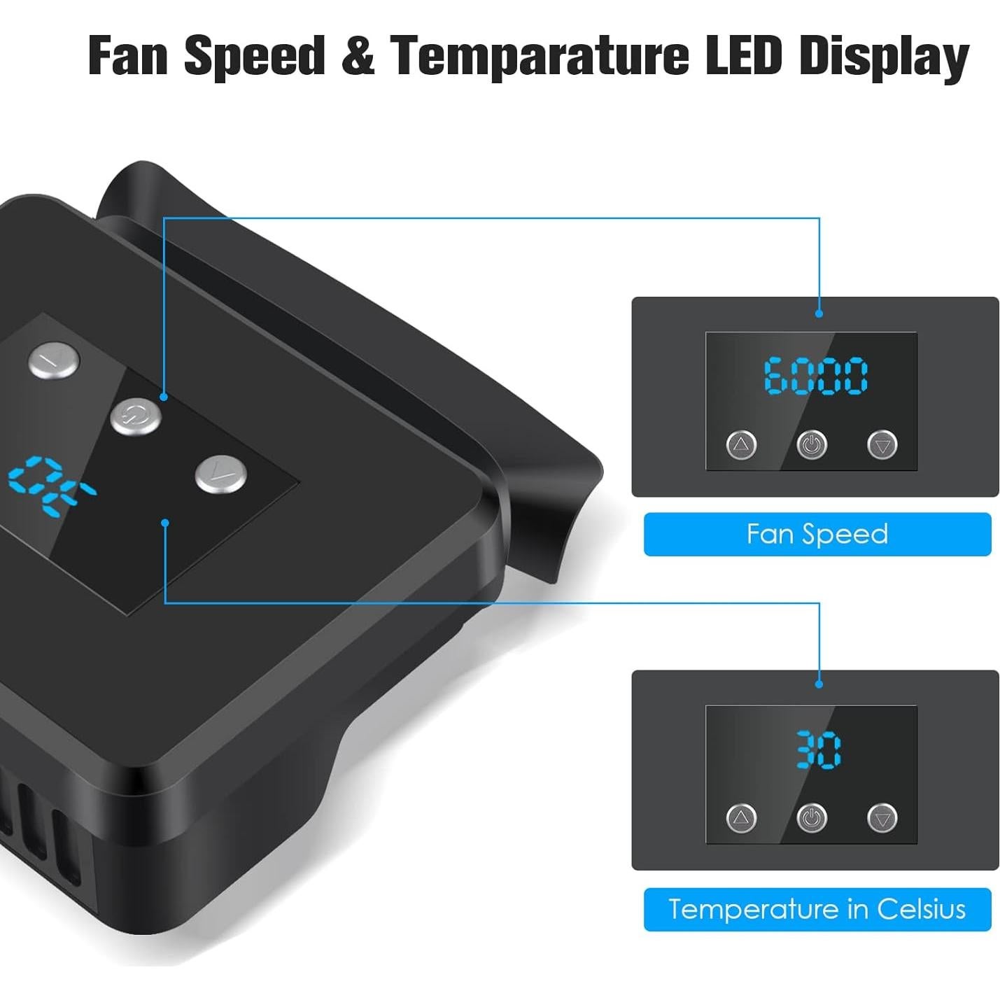 Ventilador de Enfriamiento para Nintendo Switch Xishwon-X2, Ajustable