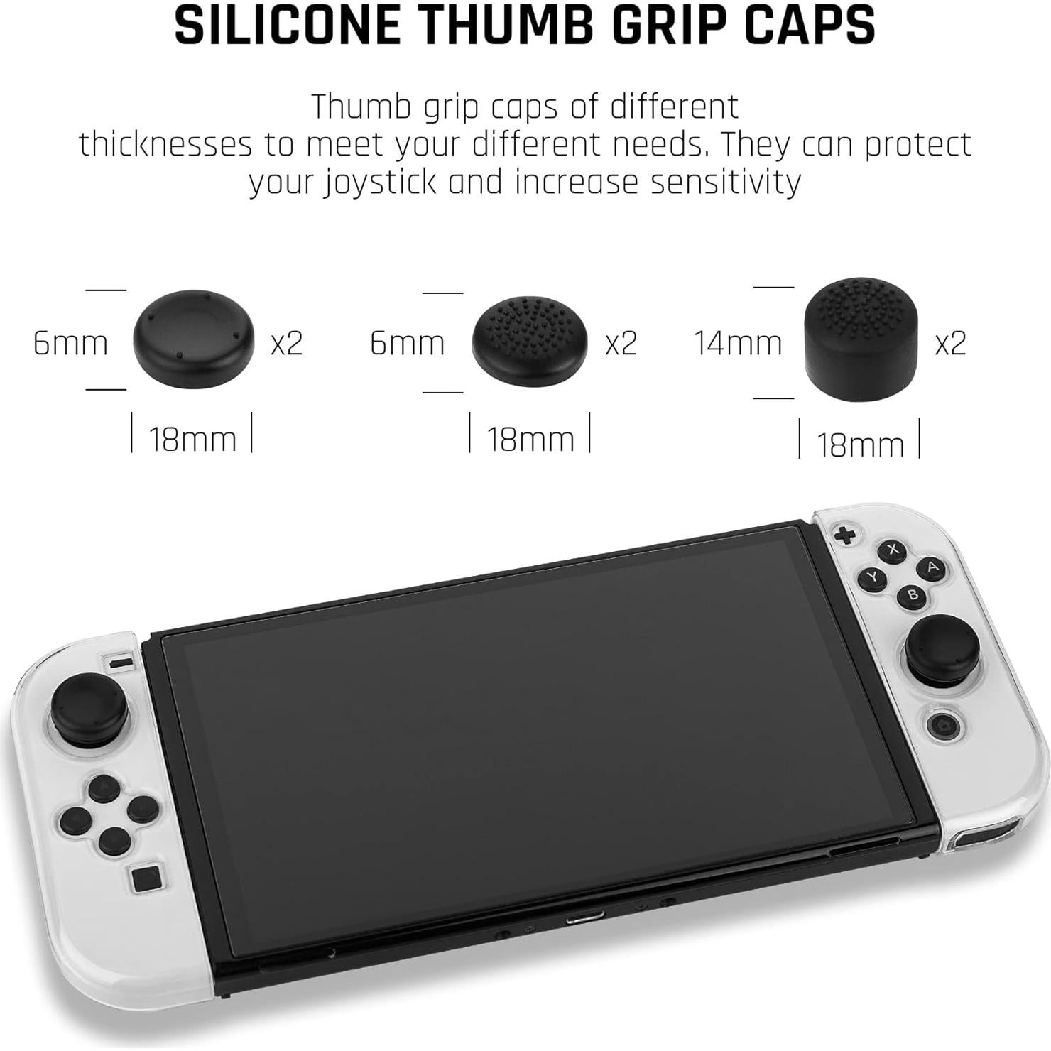 Funda Protectora FANPL para Joy-Con Nintendo Switch, TPU