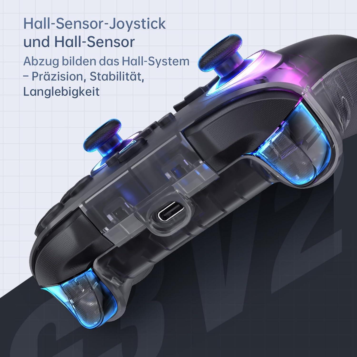 Controlador Bluetooth Machenike G3V2 para PC/Switch/iOS/Android