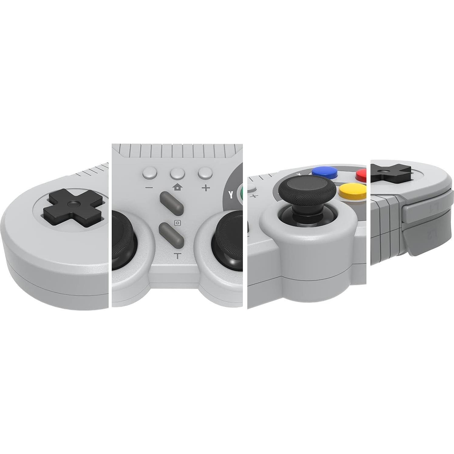 Controlador Inalámbrico Cenxaki para Switch y PC - Gris