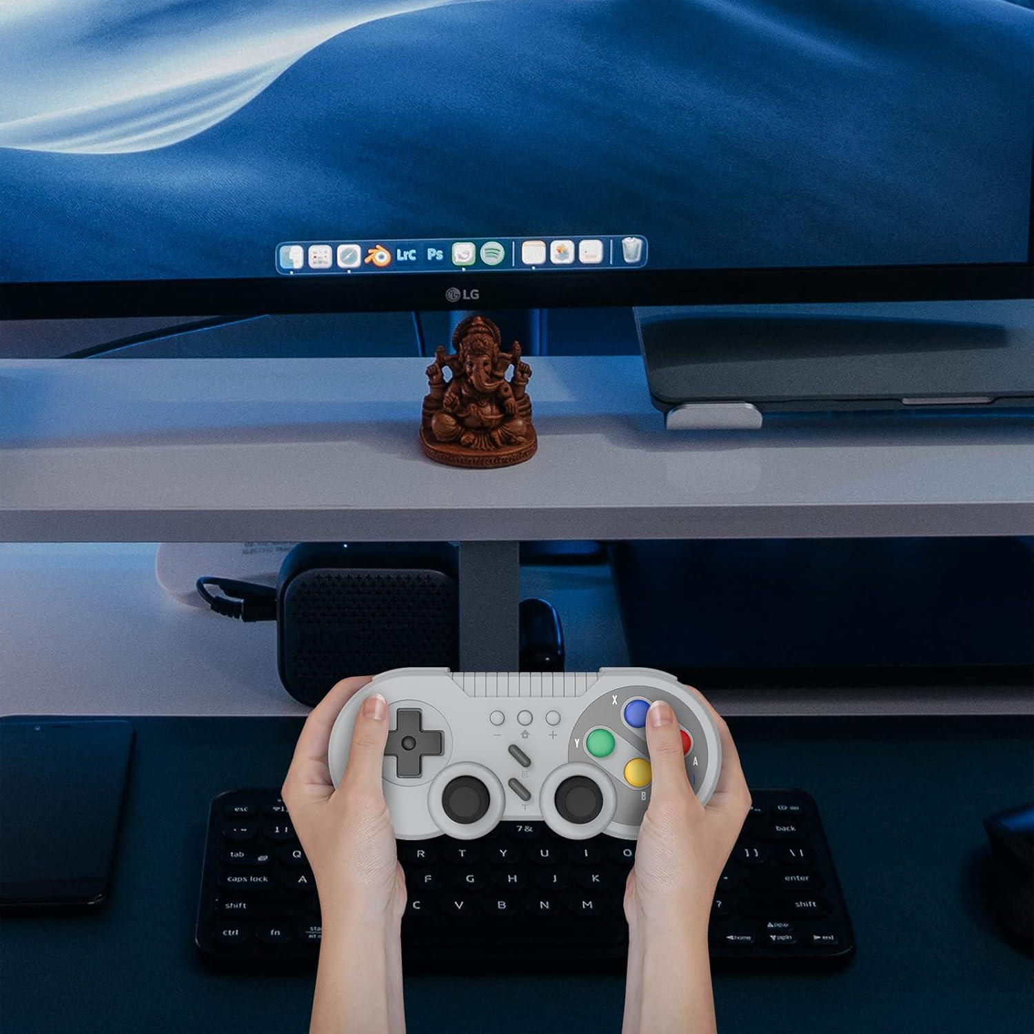 Controlador Inalámbrico Cenxaki para Switch y PC - Gris