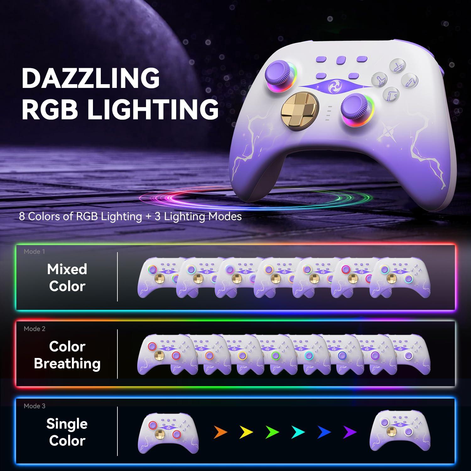 Controlador Inalámbrico Mytrix para Nintendo Switch - RGB