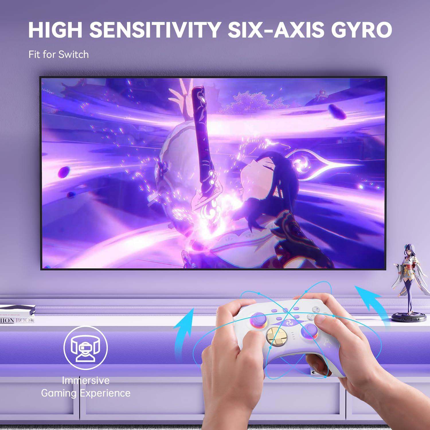 Controlador Inalámbrico Mytrix para Nintendo Switch - RGB