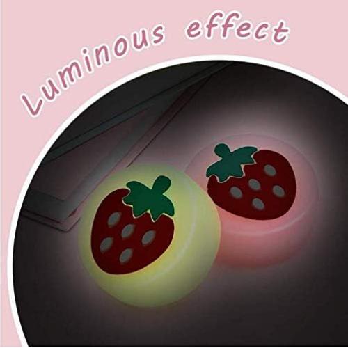 Tapas de agarre luminosas Guanximaoyi para Joy-Con Switch Lite