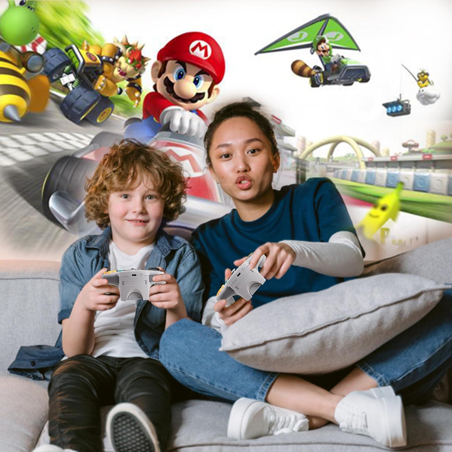 Controlador Inalámbrico N64 KIWITATA para Switch - 2 Pack