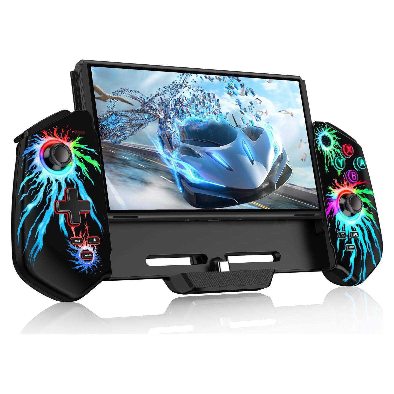 Controlador Joypad AXYBCOOL para Nintendo Switch con Turbo