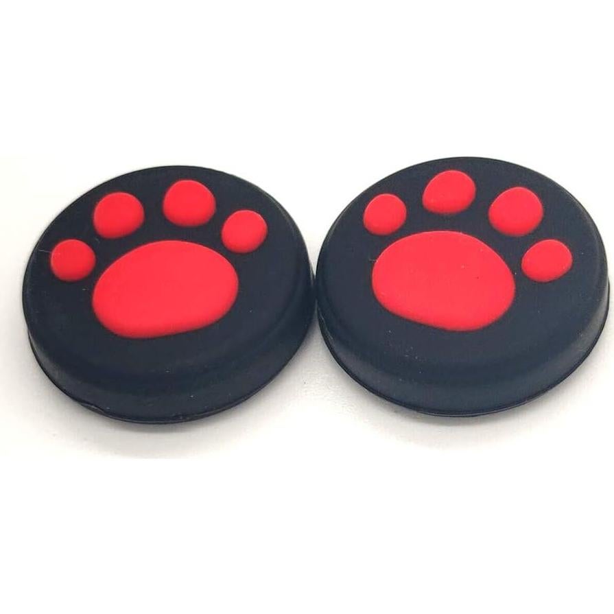 2 Tapas Silicona Joystick Ambertown Rojo para Switch Lite