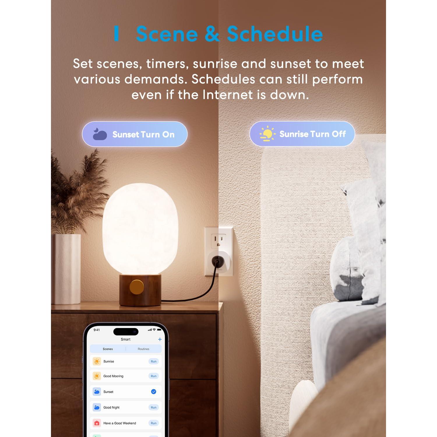 Enchufe Inteligente Meross Matter Mini - Paquete de 2
