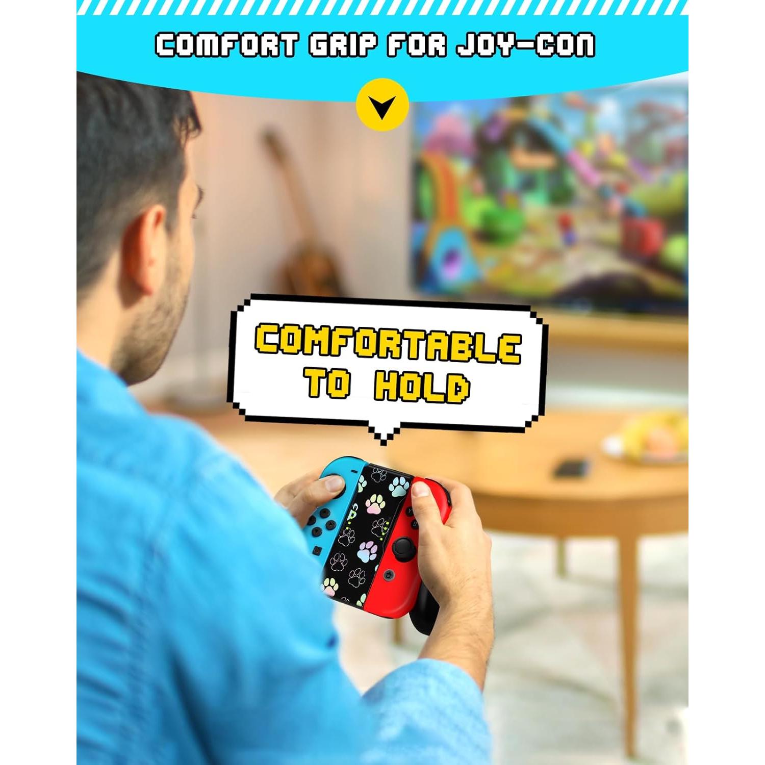 Agarre Joy-Con Lotadilo para Nintendo Switch - Diseño Huella