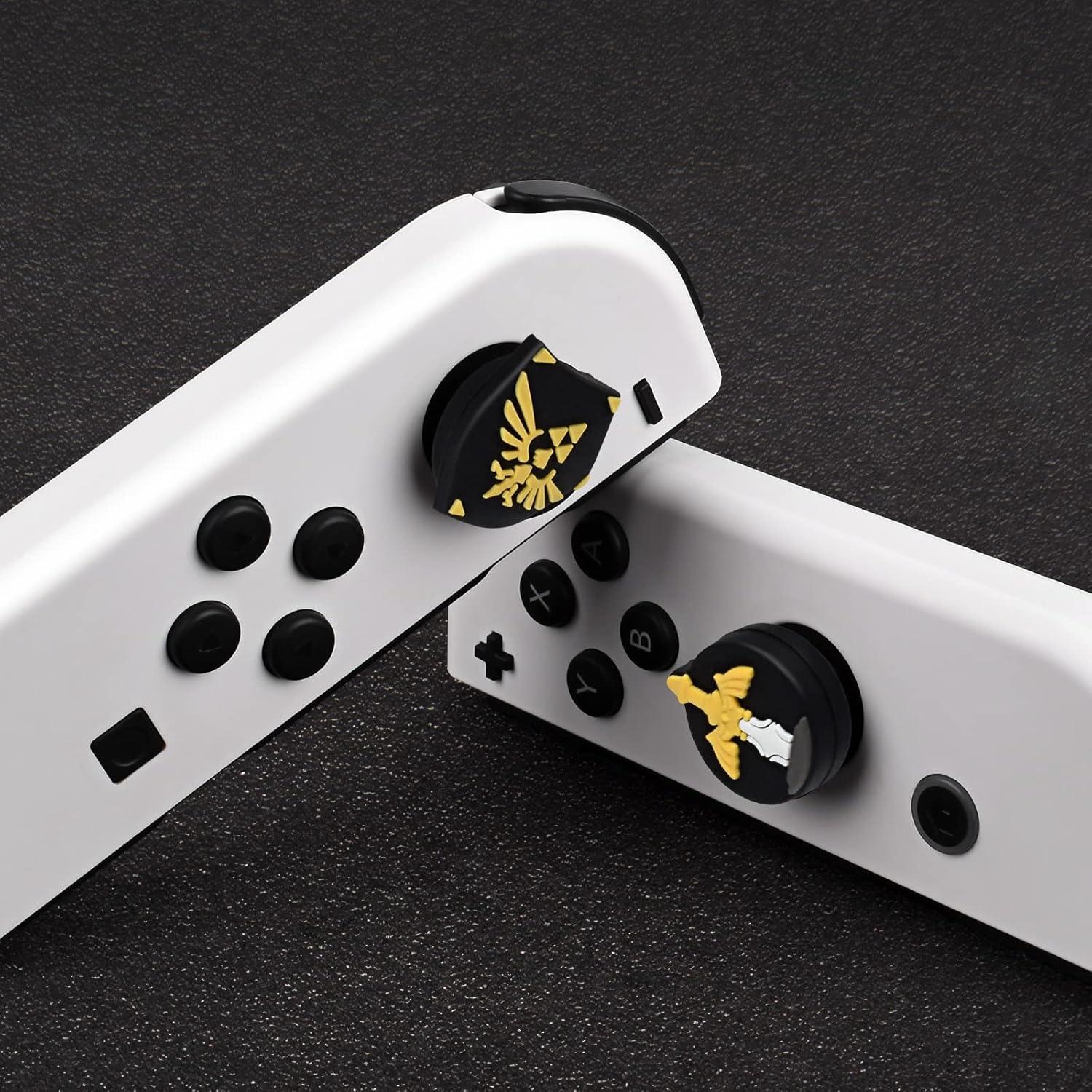 Tapas de Joystick DLseego para Switch y Switch Lite - Negro