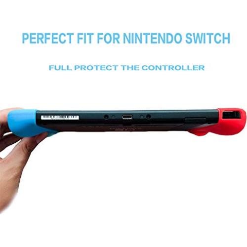 Cubierta de Silicona para Joy-Con Nintendo Switch Verde-Rosa