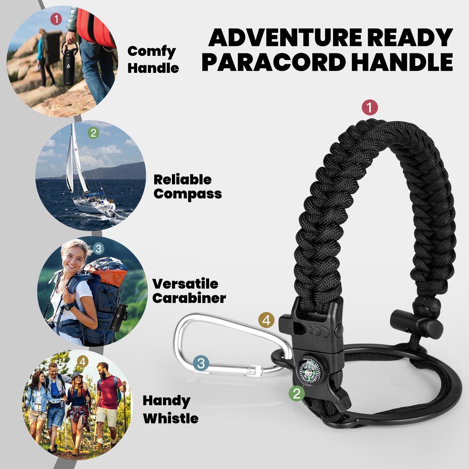 Botella de Agua Aislada RAYMYLO 0.91L Acero Inoxidable