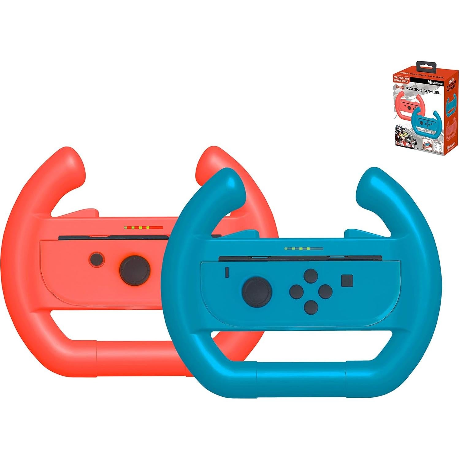 Volantes para JoyCons Nintendo Switch Subsonic - 2 Piezas