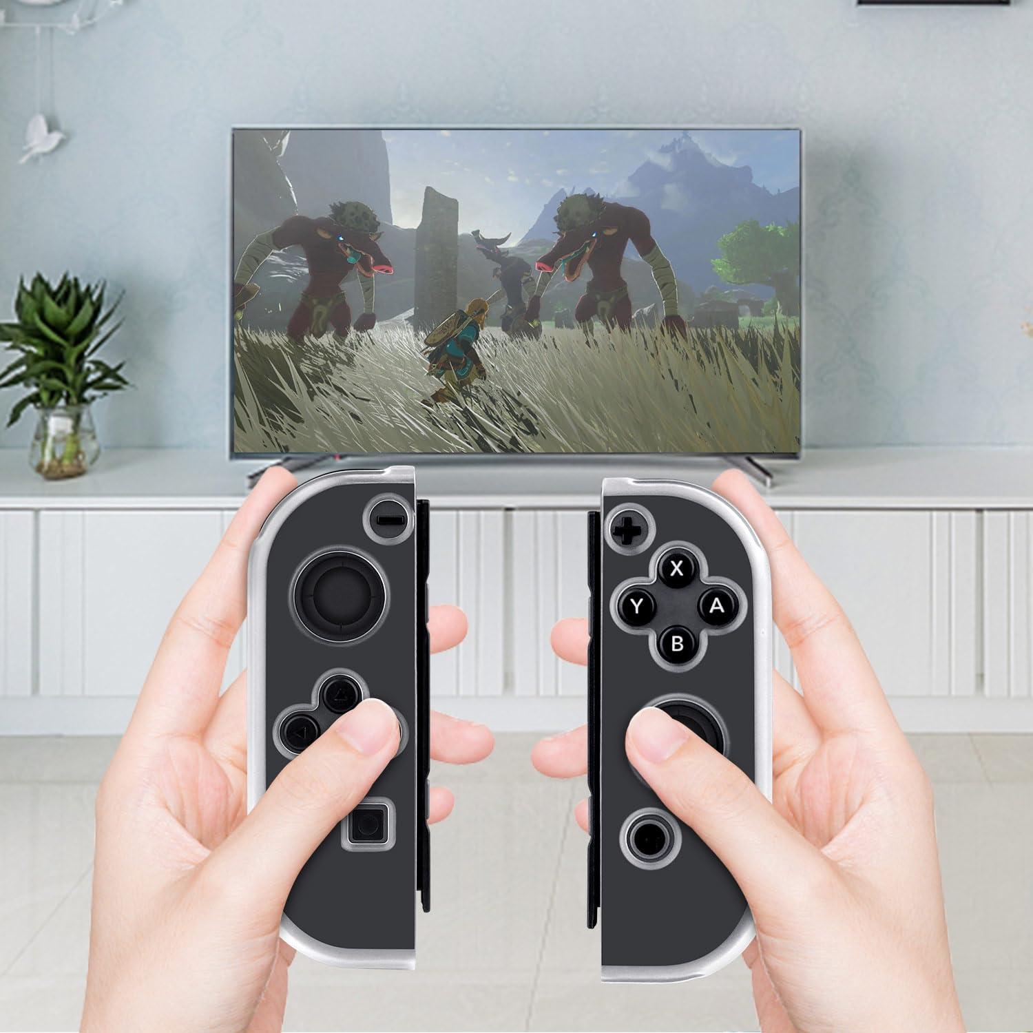 Funda Dura Transparente OSTENT para Joy-Con Nintendo Switch