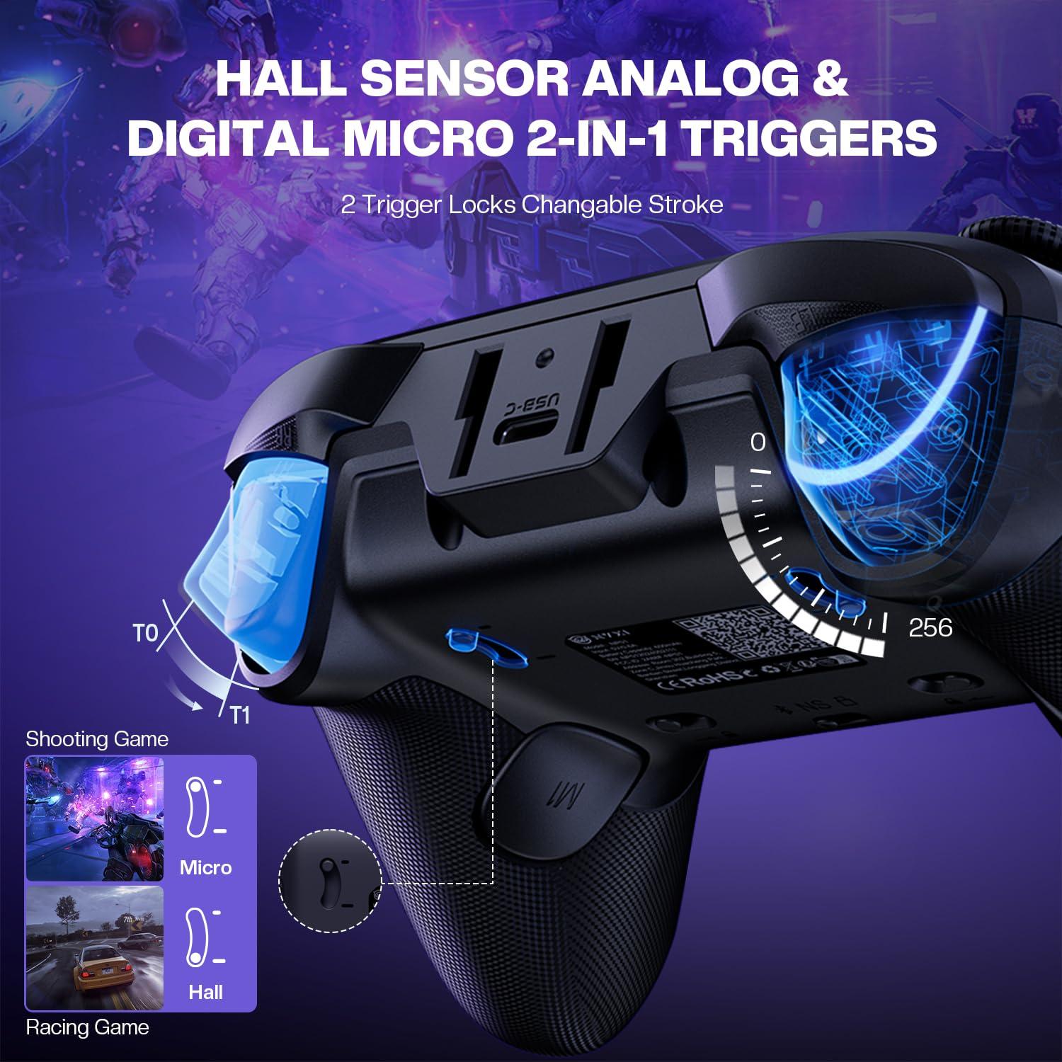 Controlador Inalámbrico NYXI Master P1 para PC y Switch