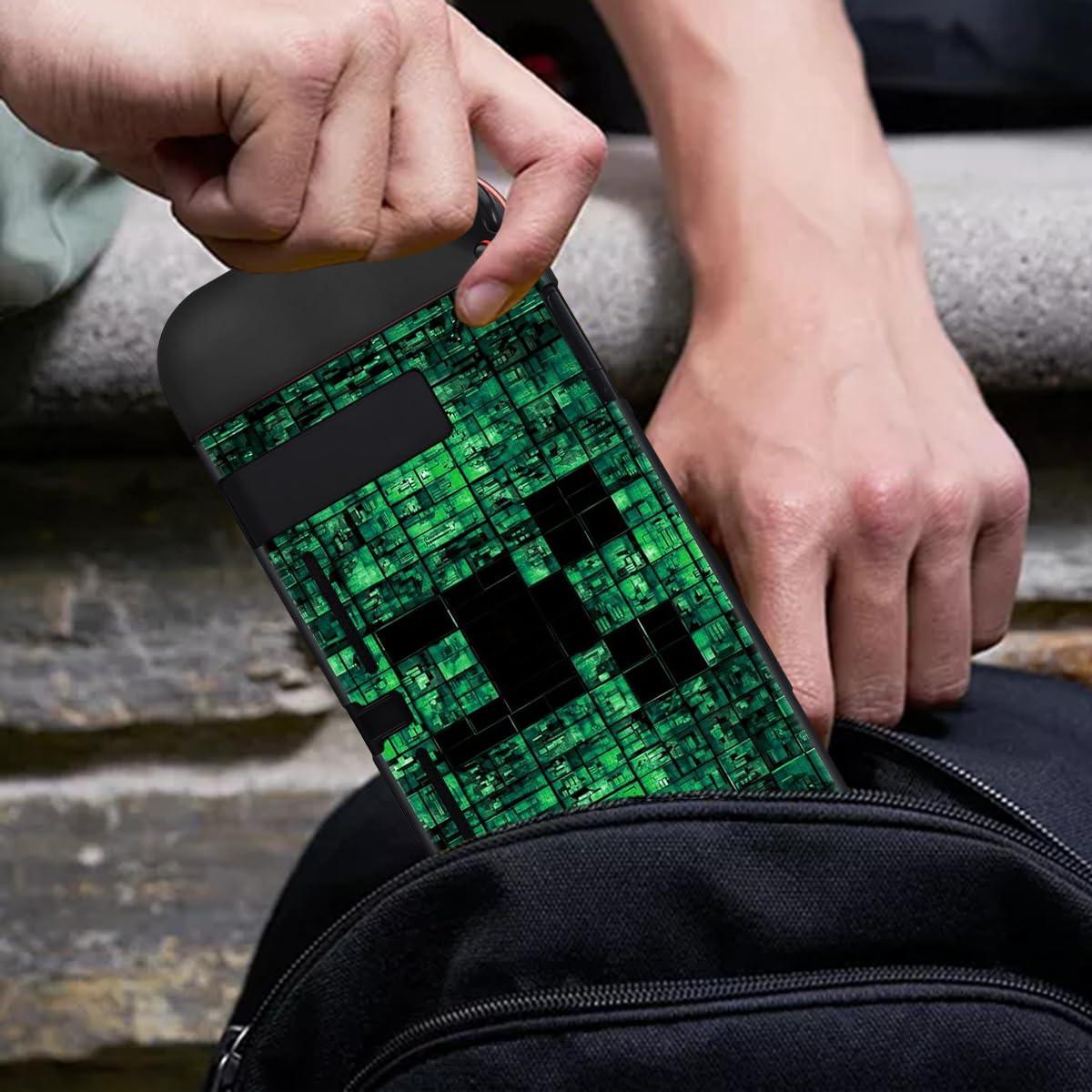 Funda Protectora para Nintendo Switch Sunmike Verde Dockable