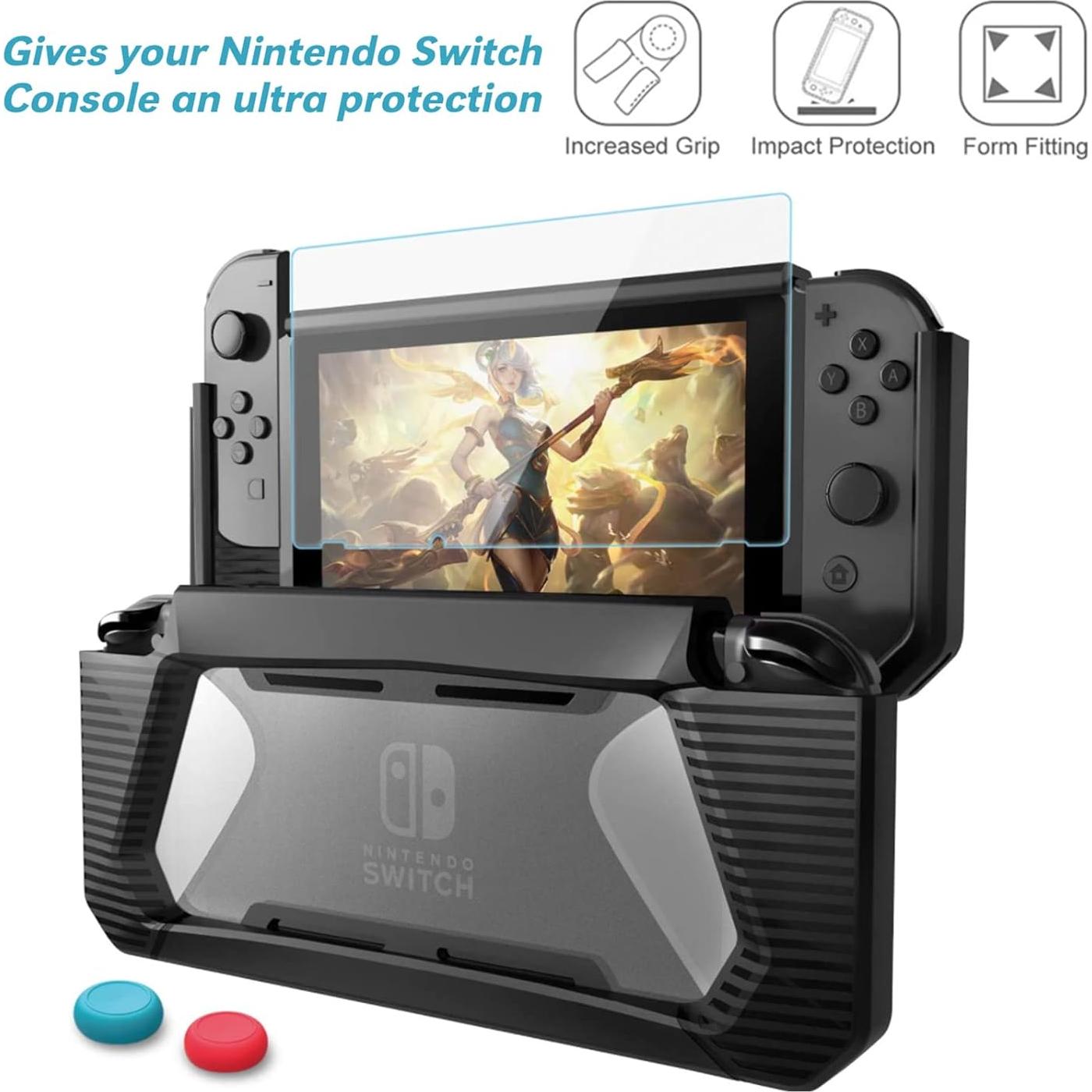 HEYSTOP Kit de Accesorios 12 en 1 para Nintendo Switch