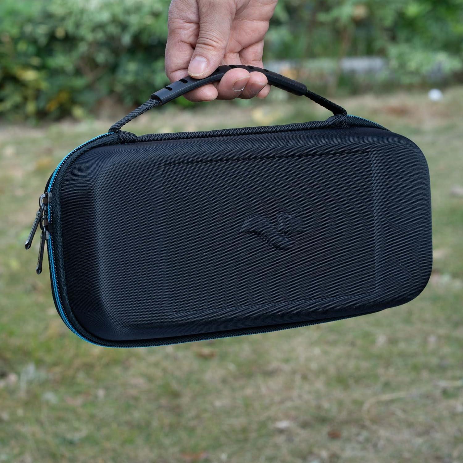 Funda ButterFox para Nintendo Switch OLED, 18 juegos, Negro/Azul