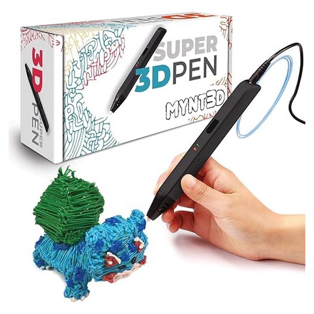 Bolígrafo 3D MYNT3D Super Pen ABS y PLA Control Velocidad