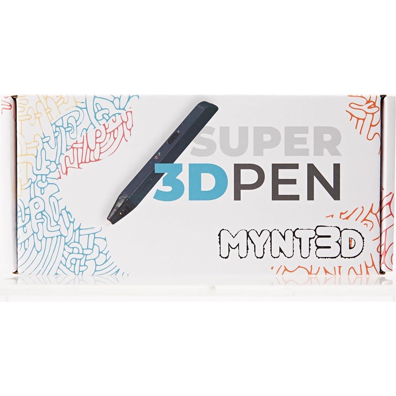 Bolígrafo 3D MYNT3D Super Pen ABS y PLA Control Velocidad
