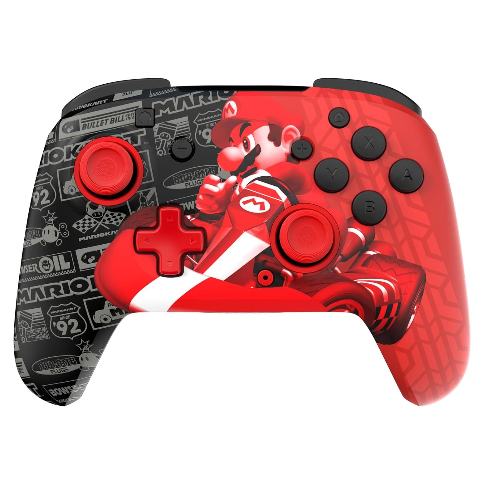 Controlador Inalámbrico PDP REMATCH GLOW Mario para Switch