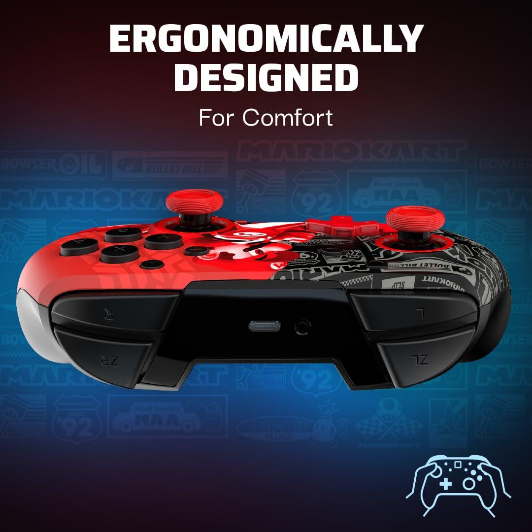 Controlador Inalámbrico PDP REMATCH GLOW Mario para Switch