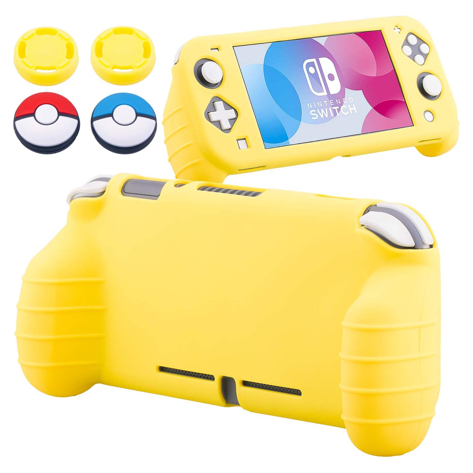 Funda de Silicona YoRHa para Nintendo Switch Lite + Joysticks