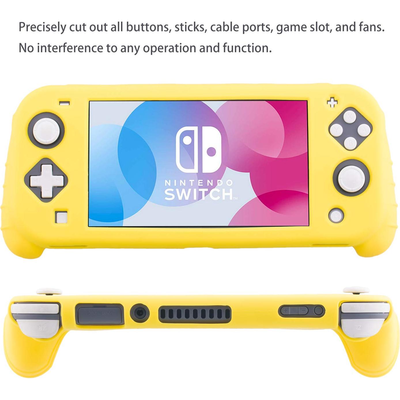 Funda de Silicona YoRHa para Nintendo Switch Lite + Joysticks