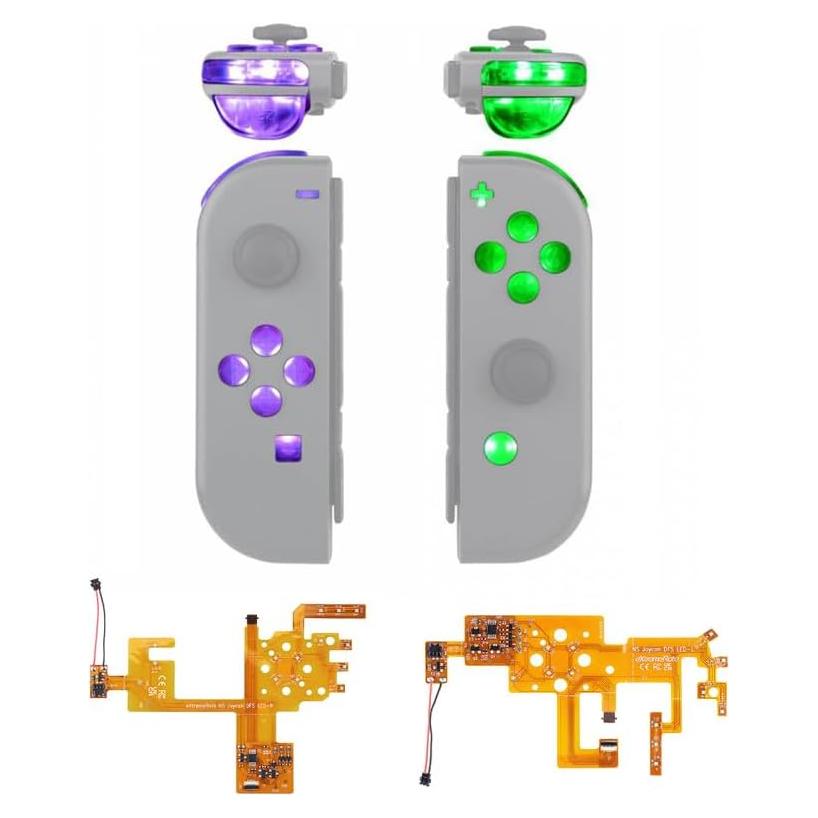 Kit LED eXtremeRate para Joy-Con Nintendo Switch - 7 Colores