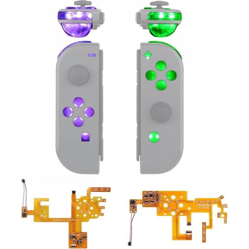 Kit LED eXtremeRate para Joy-Con Nintendo Switch - 7 Colores