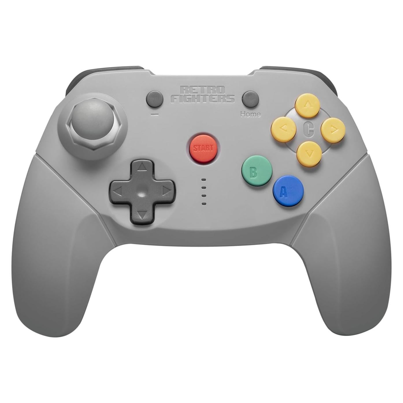 Controlador Inalámbrico Brawler64 Retro Fighters NSO Gris
