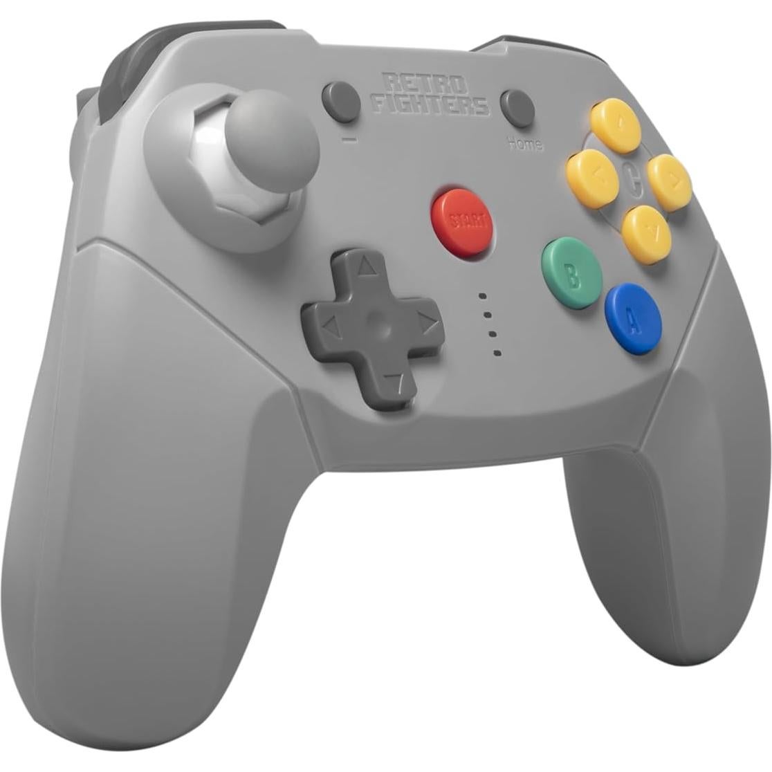 Controlador Inalámbrico Brawler64 Retro Fighters NSO Gris
