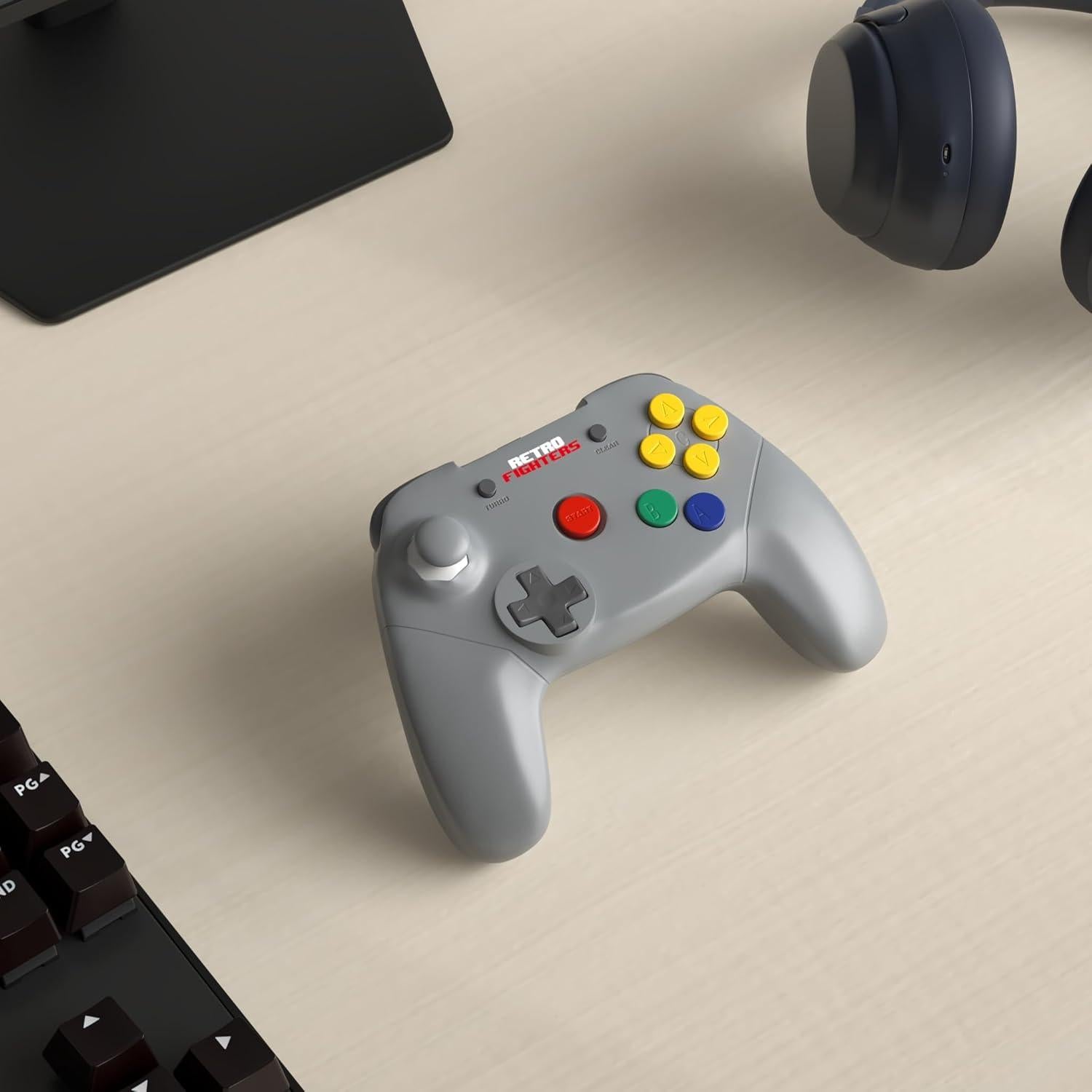 Controlador Brawler64 Retro Fighters N64 Ergonómico