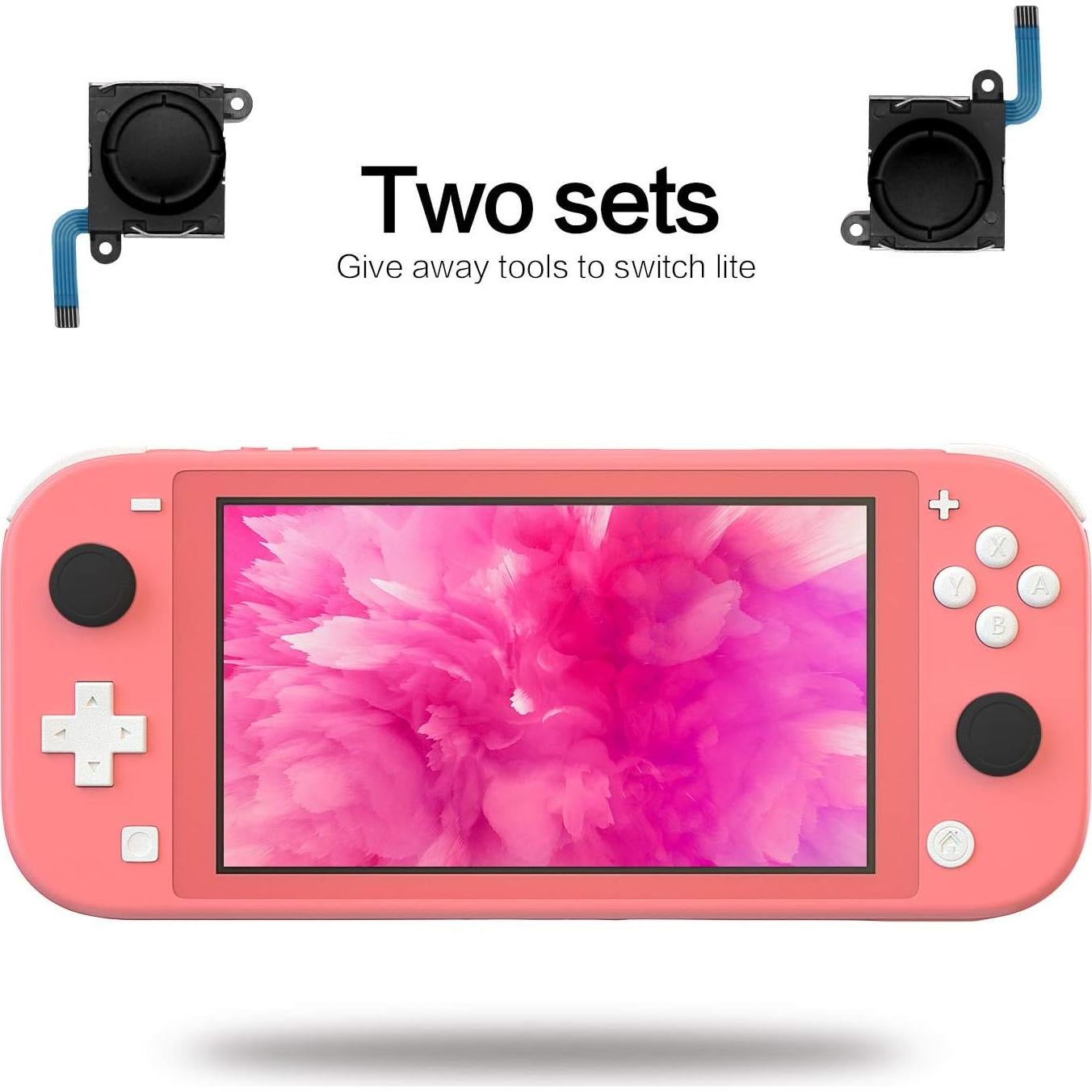 Reemplazo Joystick ECHZOVE para Switch Lite - 2 Piezas