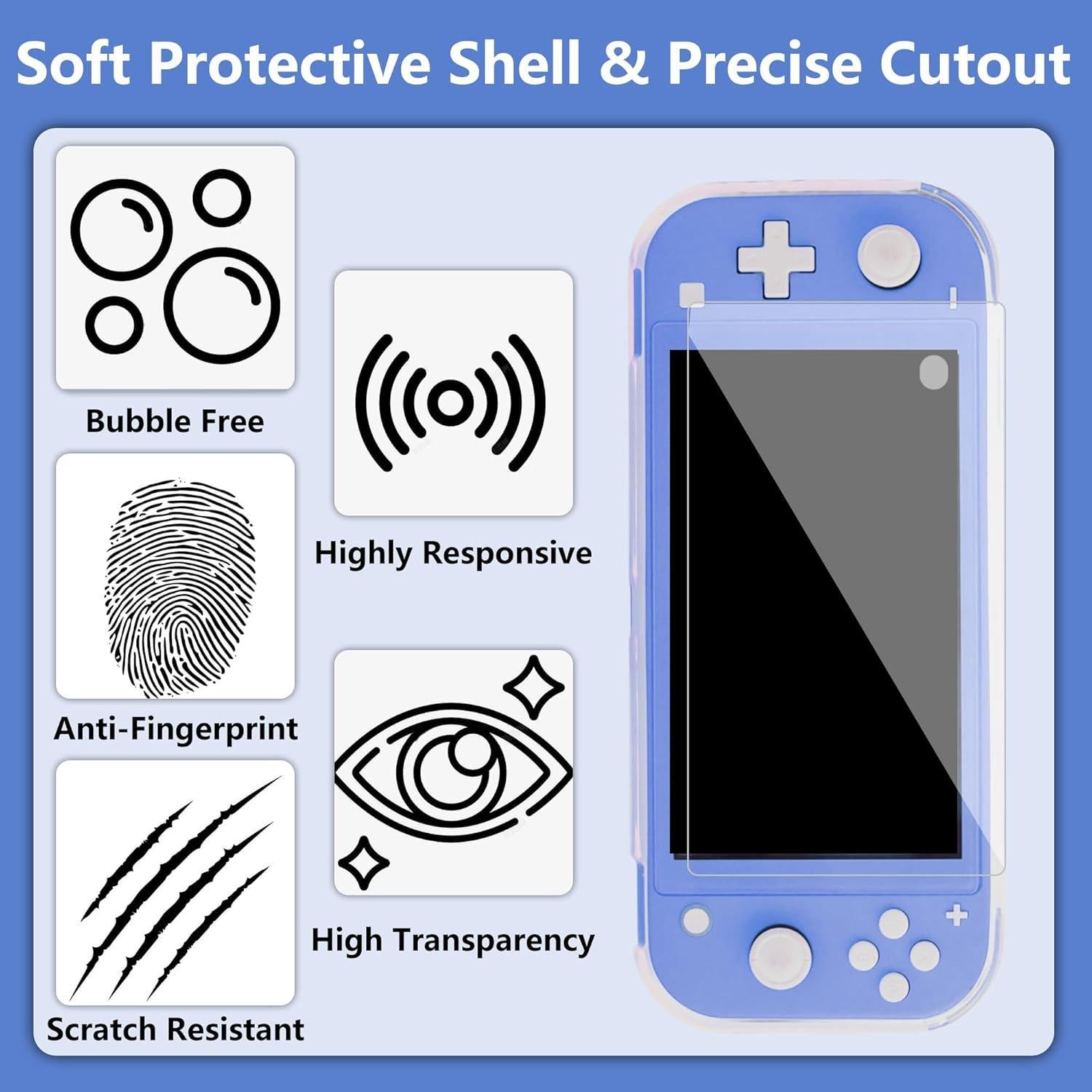 Funda FANPL para Nintendo Switch Lite con Accesorios