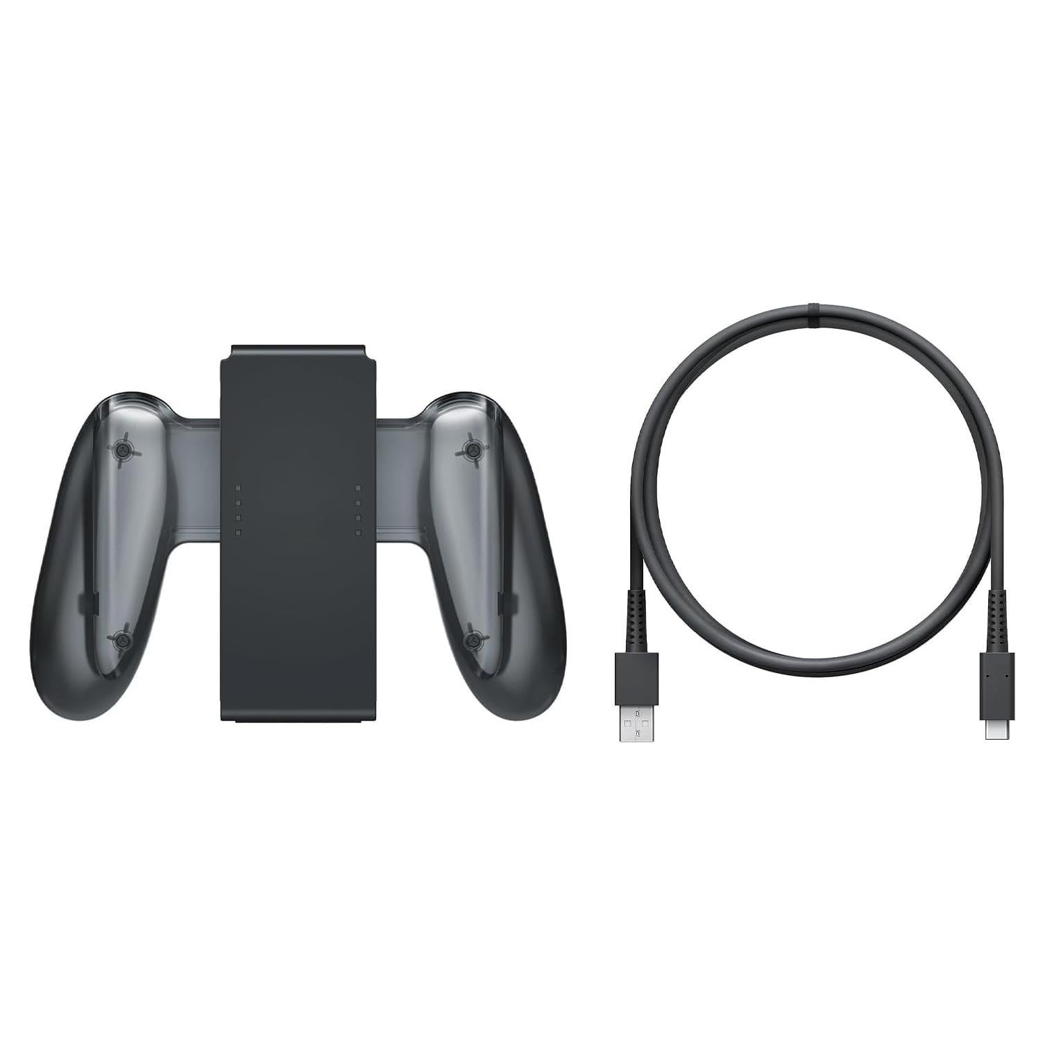 Cargador Joy-Con SENBOMA con Agarre y Soporte USB