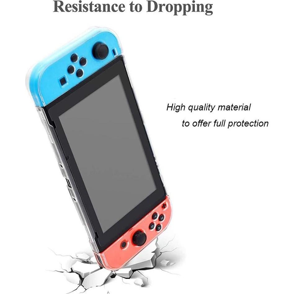 Funda Transparente LNtech 3 en 1 para Nintendo Switch