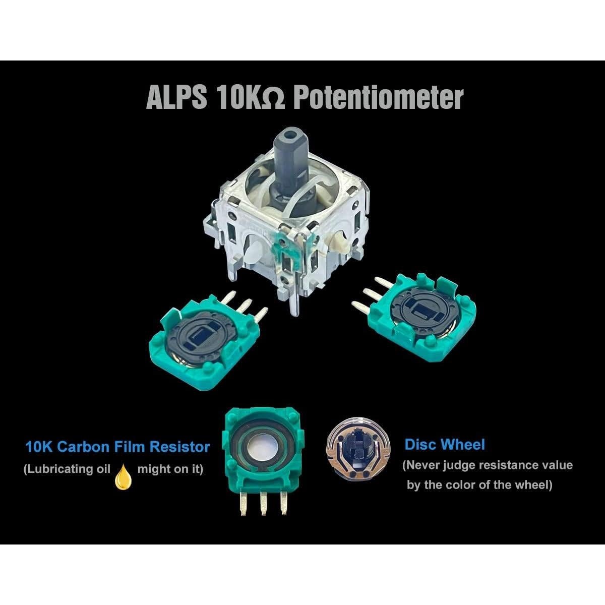 Potenciometro ALPS 10K ElecGear para Joystick PS4 Xbox Switch