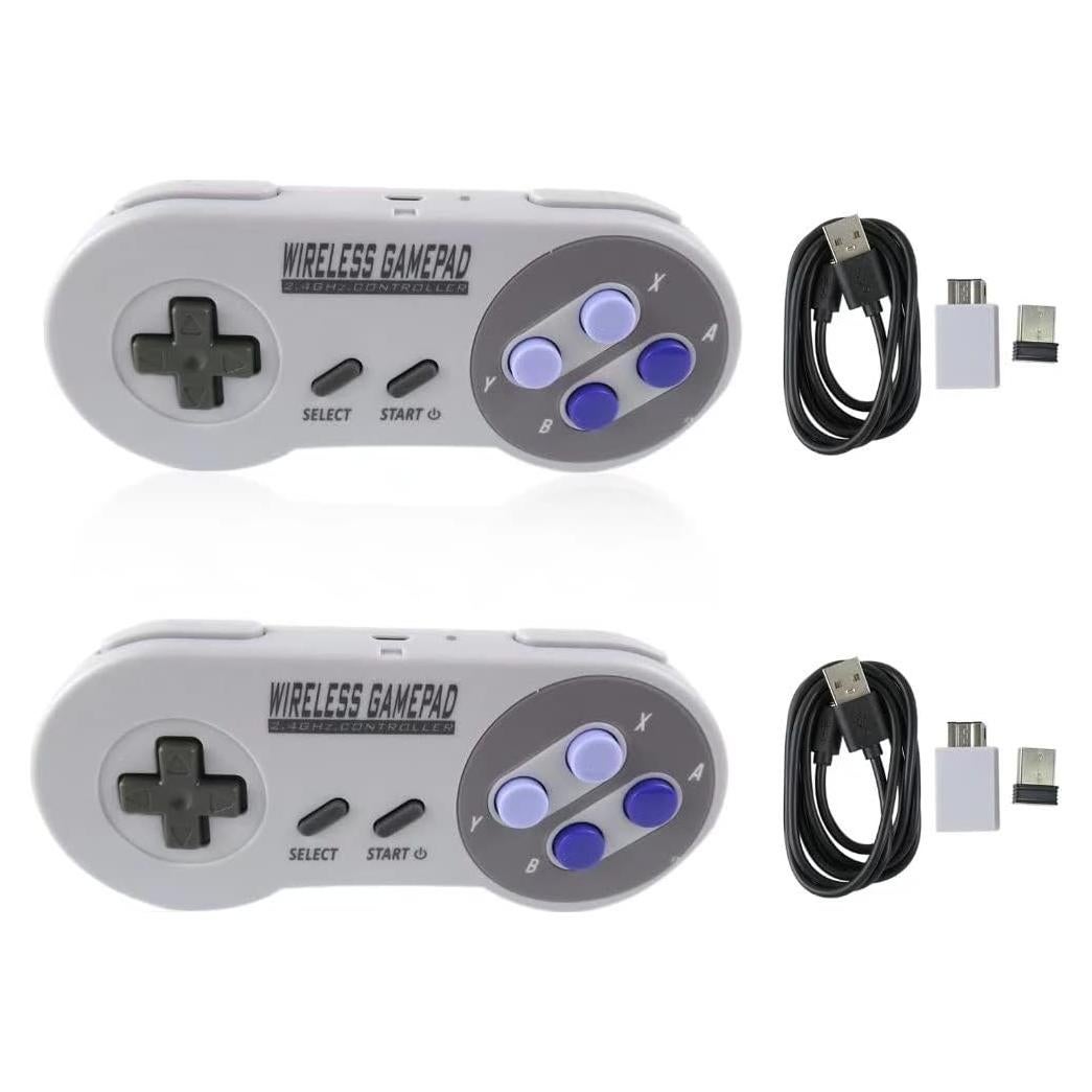 Controlador Inalámbrico Gxcdizx para Mini SNES/NES USB