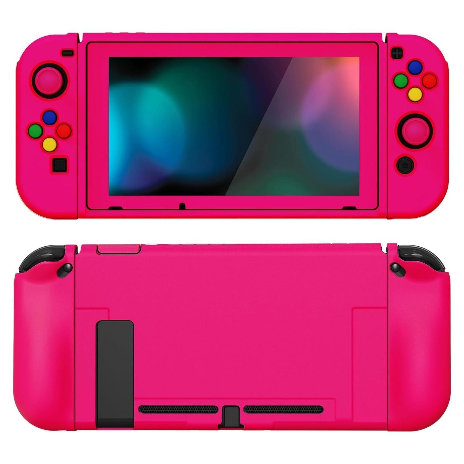 Funda Protectora PlayVital para Nintendo Switch Rosa