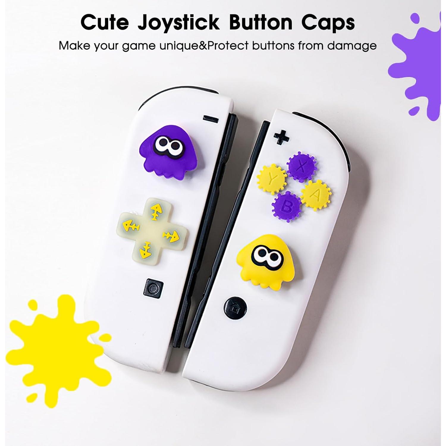Tapas de Joystick para Nintendo Switch Lite AUDHEID - Silicona